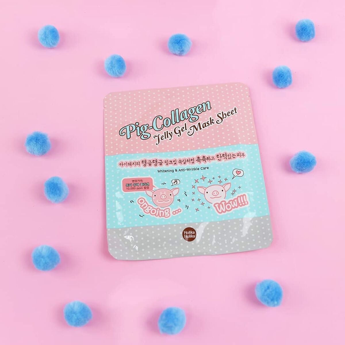 Sejas maska Holika Holika Pig-Collagen